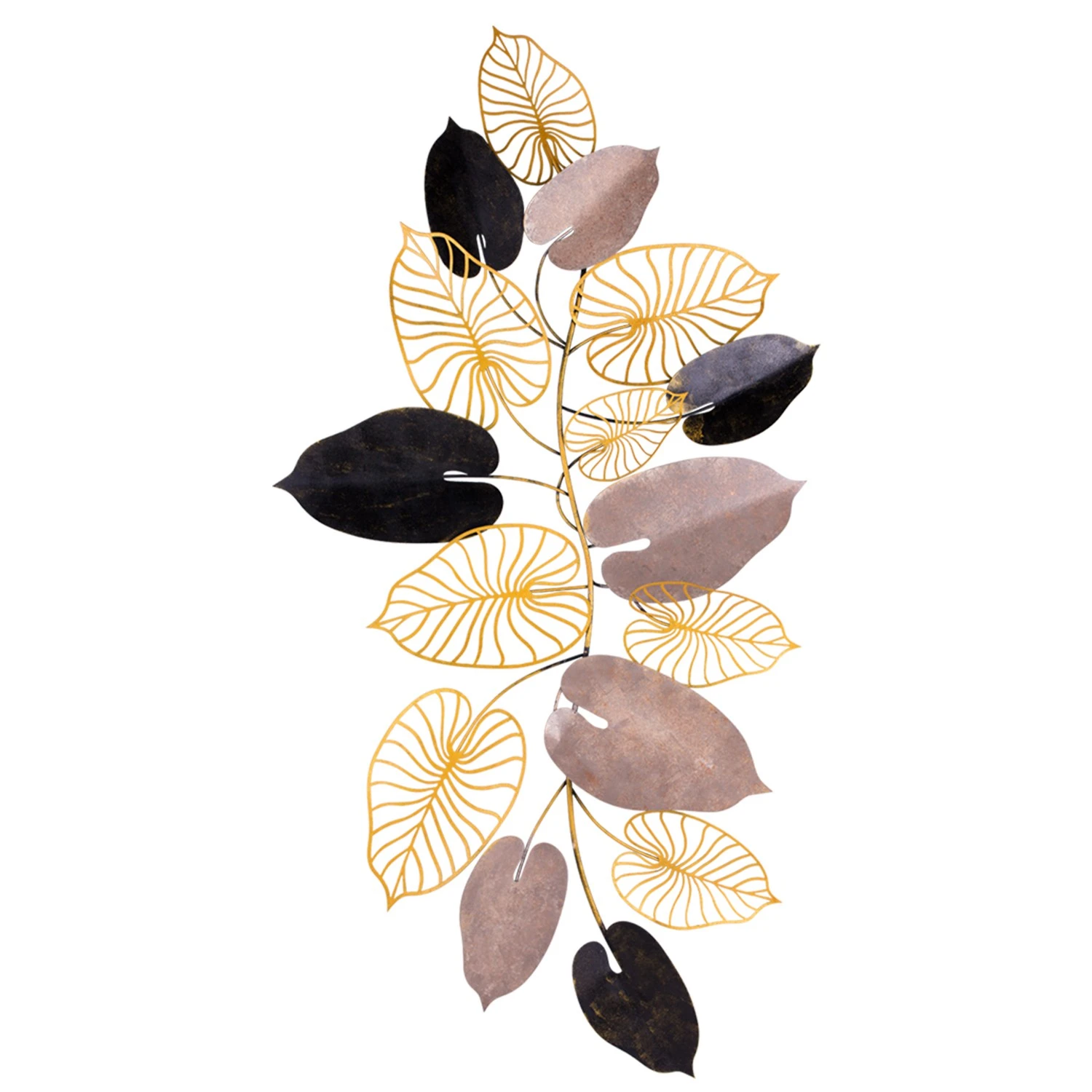 Dekoratyvinis metalinis sienų aksesuaras, Wallxpert, daugiaspalvis, 120 x 7 x 61, cm