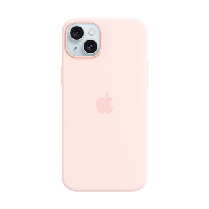 Dėklas Apple Silicone Case with Magsafe, iPhone 15 Plus, light pink Prekė - MT143ZM/A