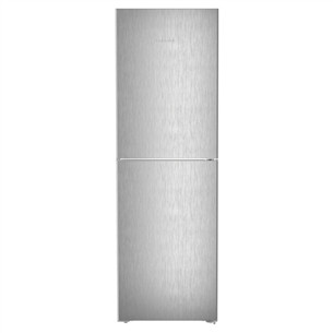 Liebherr, NoFrost, 319 L, aukštis 186 cm, sidabrinis - Šaldytuvas Prekė - CNSFD5204-22