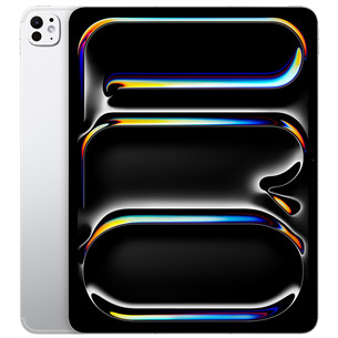 Apple iPad Pro 13”, M4 (2024), 256 GB, blizgus, WiFi + 5G, sidabro spalvos - Planšetinis kompiuteris