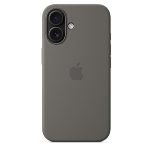 Dėklas Apple Silicone Case with Magsafe, iPhone 16, stone gray Prekė-MYY33ZM/A