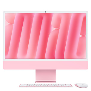 Kompiuteris Apple iMac 24" (2024), M4 10C/10C, 16 GB, 512 GB, RUS, pink Prekė–MWV53RU/A