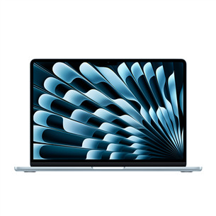 Apple MacBook Air 13 (2025), M4, 10C/8C, 16 GB, 256 GB, ENG, sky blue - Nešiojamasis kompiuteris