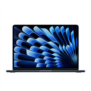 Apple MacBook Air 13 (2025), M4, 10C/8C, 16 GB, 256 GB, RUS, midnight - Nešiojamasis kompiuteris