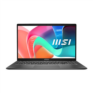 MSI Modern 15 F13M, 15,6'', i3, 16 GB, 512 GB, tamsiai pilkas - Nešiojamasis kompiuteris