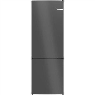 Bosch, Series 4, NoFrost, 440 L, aukštis 203 cm, tamsiai pilkas - Šaldytuvas