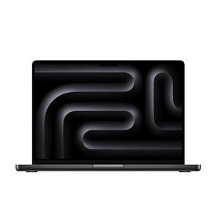 Apple MacBook Pro 14 (2025) M5, 10C/10C, 16 GB, 1 TB, SWE, juodas - Nešiojamasis kompiuteris