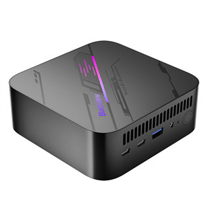 BlackView MP100, Ryzen 5, 16 GB, 512 GB, W11P, pilkas - Stacionarus kompiuteris