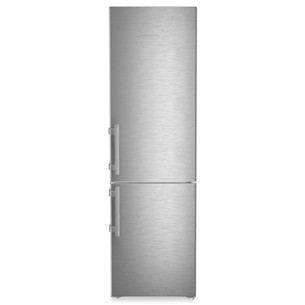Liebherr Prime BioFresh NoFrost, 362 L, aukštis 202 cm, sidabro spalvos - Šaldytuvas