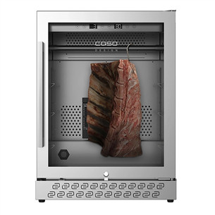 Caso DryAged Master 125, 125 L, aukštis 83 cm, juoda/nerūdijančio plieno - Brandinimo spinta