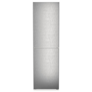 Liebherr EasyFresh NoFrost, 359 L, aukštis 202 cm, sidabro spalvos - Šaldytuvas