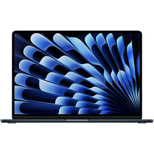 Apple MacBook Air 15 (2026), M5, 10C/10C, 16 GB, 512 GB, RUS, juodas - Nešiojamasis kompiuteris